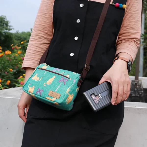 M442 花漾下午茶斜背包 雨朵防水包 斜背包 雨朵防水包 包包 water-proof bag 9