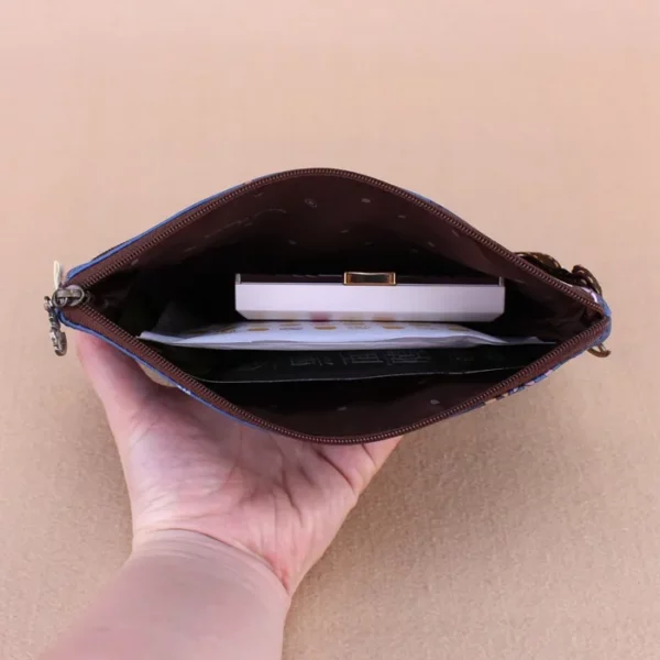 U201 格紋2拉化妝包 雨朵防水包 化妝包 雨朵防水包 包包 water-proof bag 4