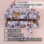M526 無內裡大補習袋(大容量) 雨朵防水包