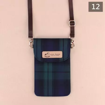 12(綠格紋)