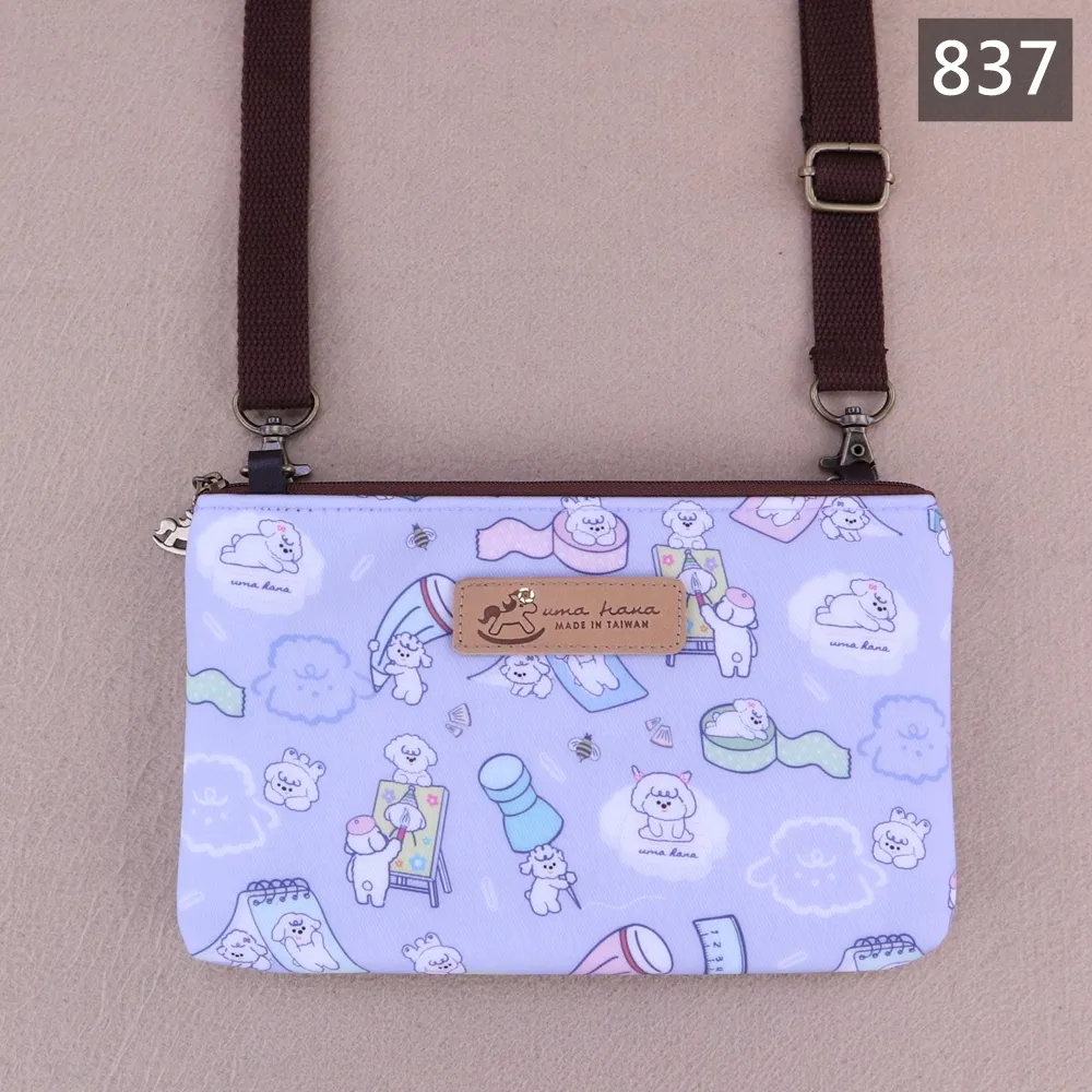U184 6.9吋手機斜背包 iPhone 17 Pro Max手機包 拉鍊散步小側背包 6.7吋6.8吋適用 外出通勤隨身包 雨朵防水包 | 雨朵防水包包專賣店 U184 iphone 16 pro max/6.9吋/6.8吋/6.7吋手機拉鍊散步斜背包 雨朵防水包 - 837,雨朵小舖專售uma hana台灣製造防水包.包包,顏色-u184-837