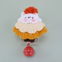 E007-橘色聖誕樹兔