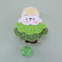 E007-綠色聖誕樹兔