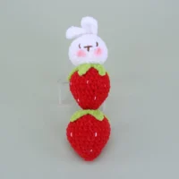 E022-草莓兔棒棒糖