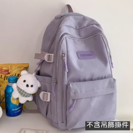 雨朵 49002 大學生後背包.雙肩大後背.學生書包 - 49002紫,雨朵小舖專售uma hana台灣製造防水包.包包,顏色-KXX8208-10