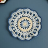 E039-波西米亞編織杯墊(25號)