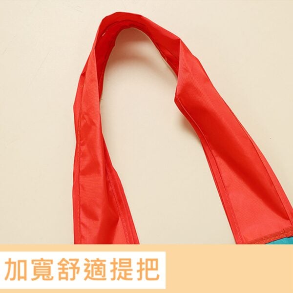 c096 素色束口大肩背環保購物袋 - 圖片 6