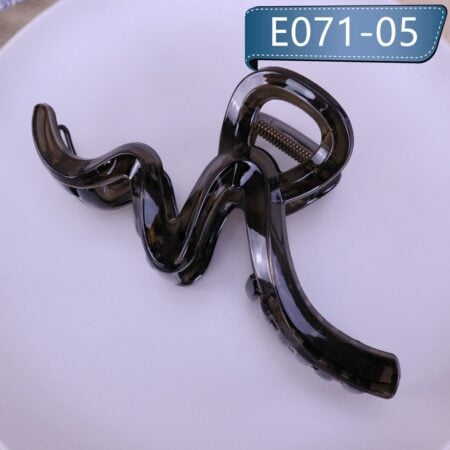 E071 簡約大號抓夾.多髮量鯊魚夾 - E071-05