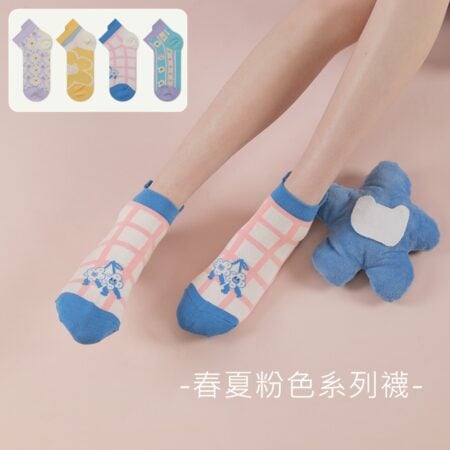 w0202 精梳棉船型透氣短襪.襪子