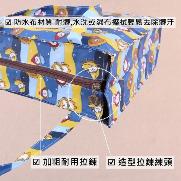 M052 大A4補習袋 肩背包 文件袋(大容量) 雨朵防水包 包包 - 圖片 7