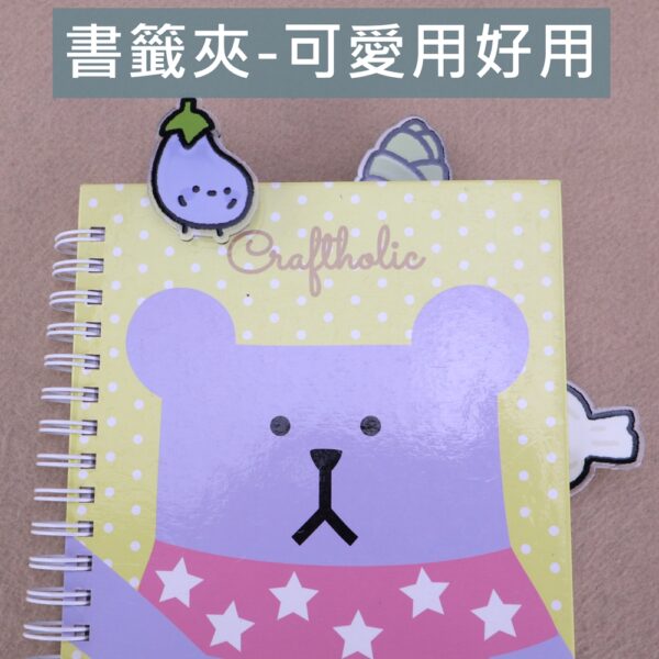 E097 可愛造型封口夾.便籤夾.食物夾.PP夾.書籤(2入) - 圖片 3