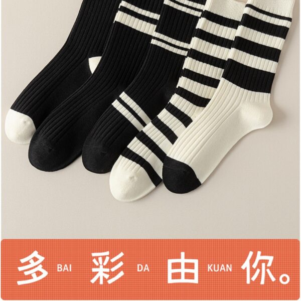 w0064 日系堆堆棉襪.棉襪.中筒襪.襪子 - 圖片 10