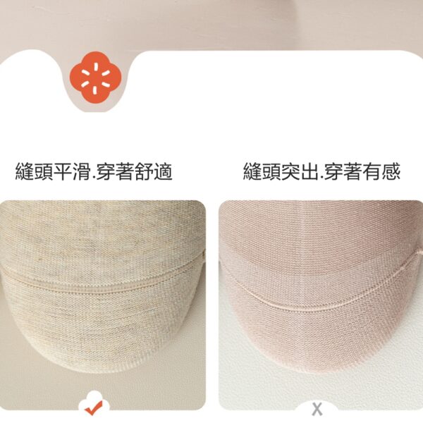 w0063 美拉德咖色條紋高筒堆堆襪.棉襪.中筒襪.襪子 - 圖片 12