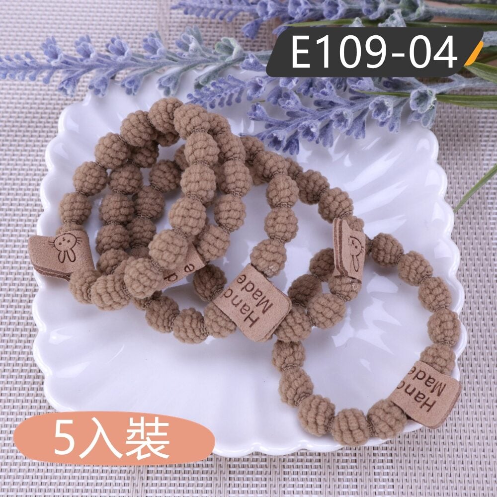 E109 高彈性髮束.髮圈 (5入裝) | 雨朵防水包包專賣店 E109 高彈性髮束.髮圈 (5入裝) - 圖片 17
