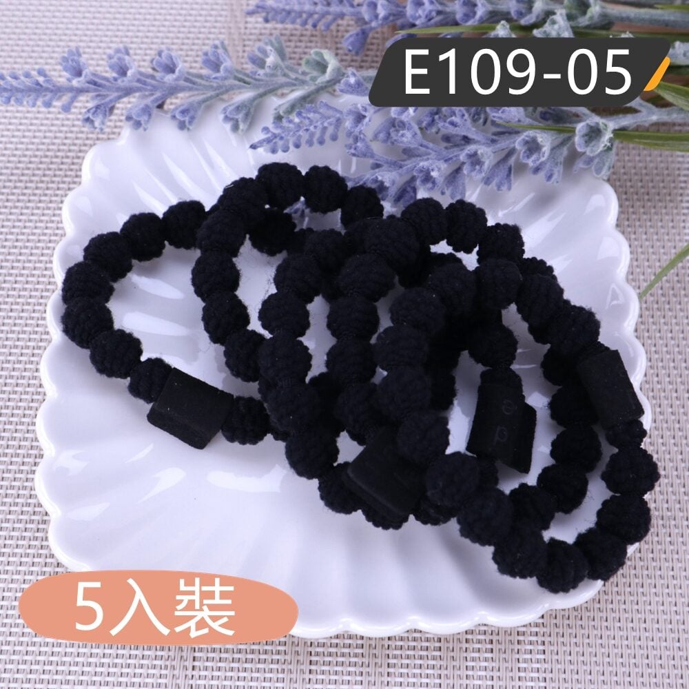 E109 高彈性髮束.髮圈 (5入裝) | 雨朵防水包包專賣店 E109 高彈性髮束.髮圈 (5入裝) - 圖片 18
