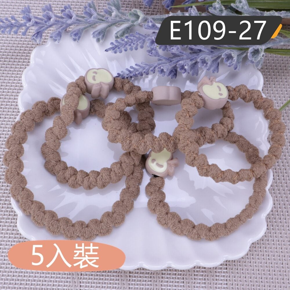 E109 高彈性髮束.髮圈 (5入裝) | 雨朵防水包包專賣店 E109 高彈性髮束.髮圈 (5入裝) - 圖片 39