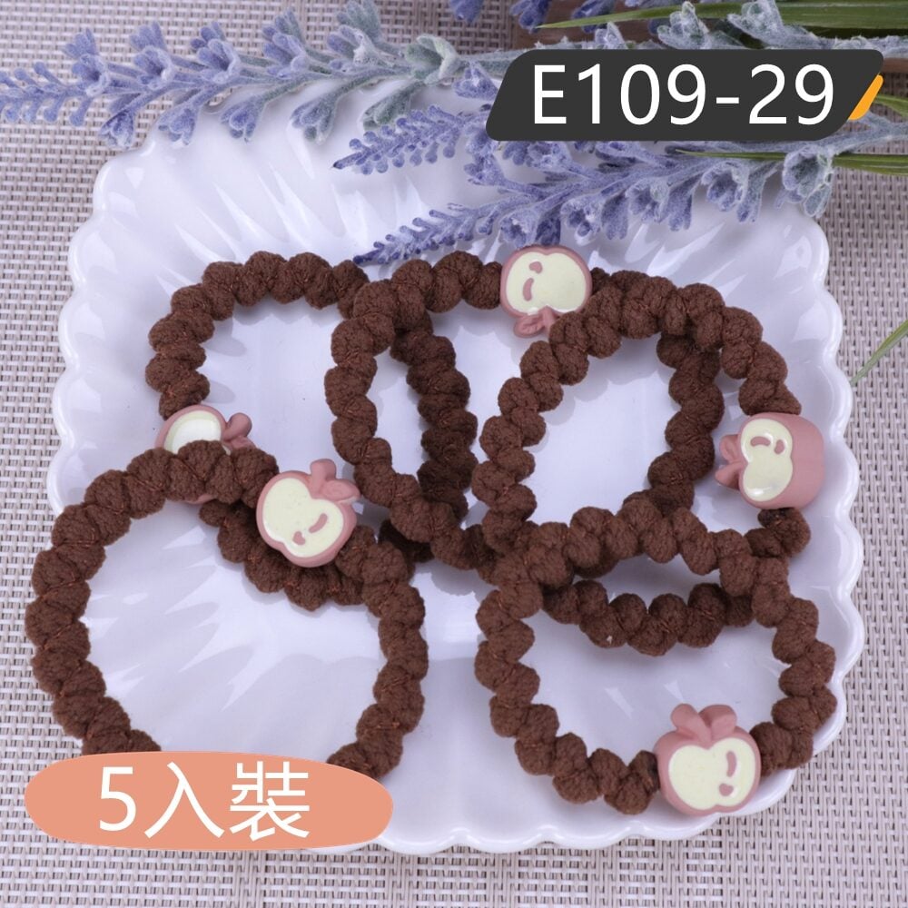 E109 高彈性髮束.髮圈 (5入裝) | 雨朵防水包包專賣店 E109 高彈性髮束.髮圈 (5入裝) - 圖片 41