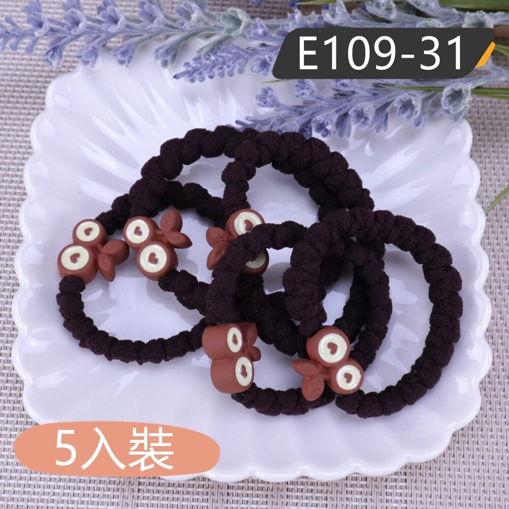 E109 高彈性髮束.髮圈 (5入裝) | 雨朵防水包包專賣店 E109 高彈性髮束.髮圈 (5入裝) - 圖片 43