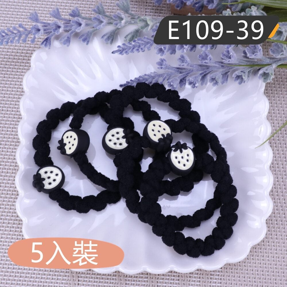 E109 高彈性髮束.髮圈 (5入裝) | 雨朵防水包包專賣店 E109 高彈性髮束.髮圈 (5入裝) - 圖片 51