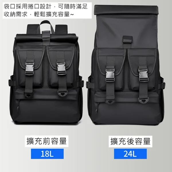 98001 大學生後背包.雙肩大後背.學生書包 - 圖片 2