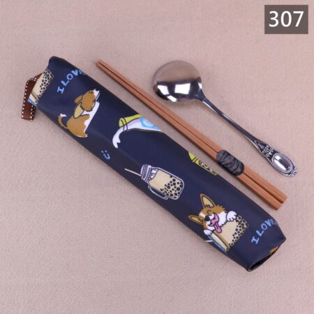 M503 一日三餐餐具袋 筷套 雨朵防水包 包包 - 307