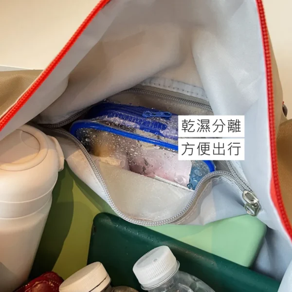 69011 甜美輕便旅行袋 行李袋 雨朵防水包 包包 - 圖片 4