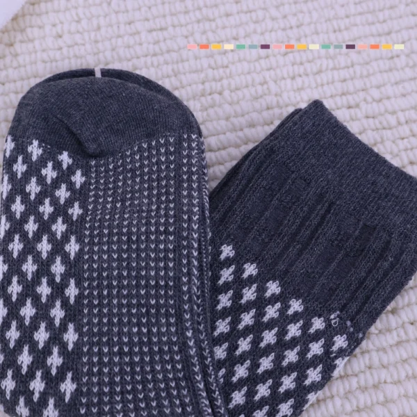 w0072 百搭森林系厚款秋冬襪.中筒襪 - 圖片 13