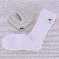 W0073-07白色蝴蝶結