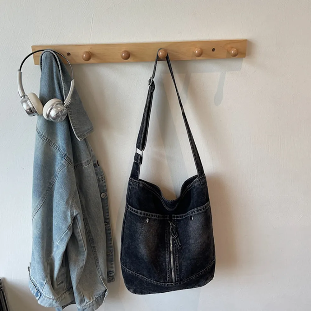 45005 大容量復古撞色托特包.牛仔休閒肩背包 | 雨朵防水包包專賣店 45005 大容量復古撞色托特包.牛仔休閒肩背包 | 雨朵防水包包專賣店