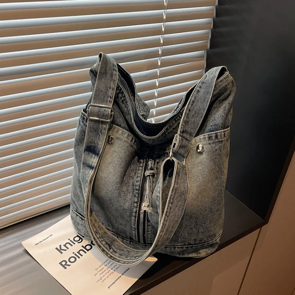 45005 大容量復古撞色托特包.牛仔休閒肩背包 | 雨朵防水包包專賣店 45005 大容量復古撞色托特包.牛仔休閒肩背包 | 雨朵防水包包專賣店