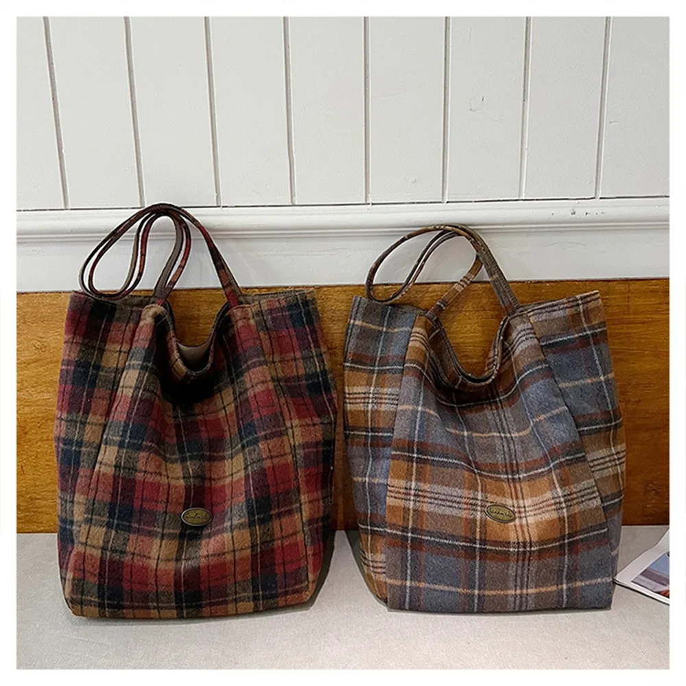 45006 韓版格子托特包.學院風休閒大容量肩背包 | 雨朵防水包包專賣店 45006 韓版格子托特包.學院風休閒大容量肩背包 | 雨朵防水包包專賣店