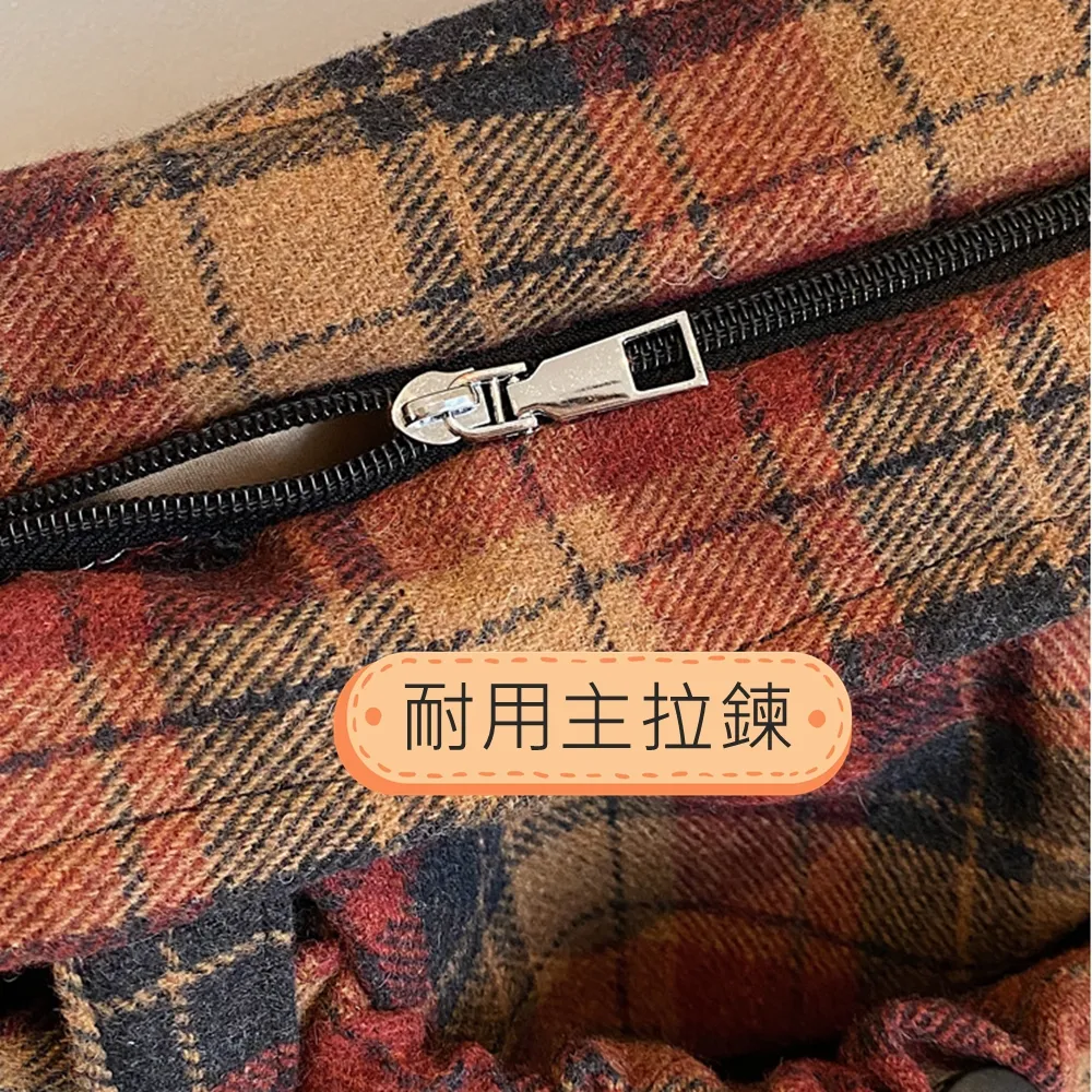 49100 大容量格子慵懶風手提包.肩背包.托特包 | 雨朵防水包包專賣店 49100 大容量格子慵懶風手提包.肩背包.托特包 | 雨朵防水包包專賣店