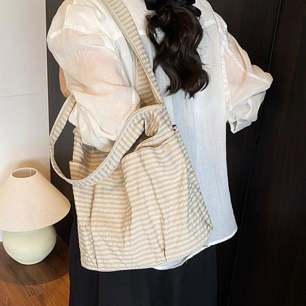 49101 韓系復古格子帆布包.托特包.肩背包 | 雨朵防水包包專賣店 49101 韓系復古格子帆布包.托特包.肩背包 | 雨朵防水包包專賣店