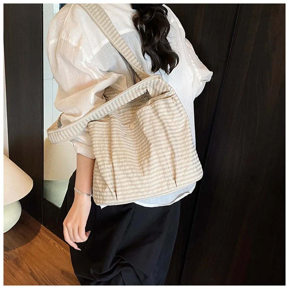 49101 韓系復古格子帆布包.托特包.肩背包 | 雨朵防水包包專賣店 49101 韓系復古格子帆布包.托特包.肩背包 | 雨朵防水包包專賣店