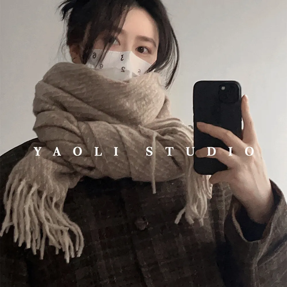 G0006 仿羊絨雪花點點復古流蘇圍巾.柔軟圍脖 | 雨朵防水包包專賣店 G0006 仿羊絨雪花點點復古流蘇圍巾.柔軟圍脖 | 雨朵防水包包專賣店