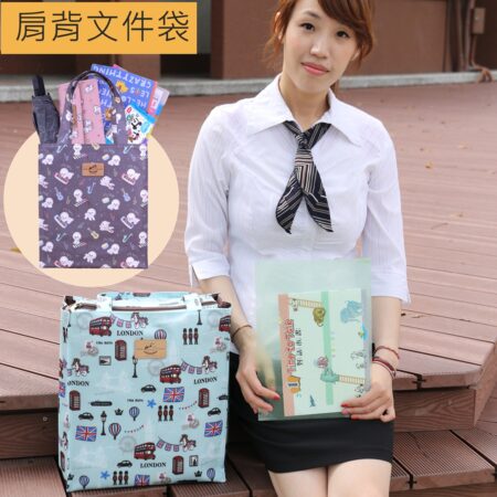 U125 加大新A4文件袋(大容量) 雨朵防水包 包包