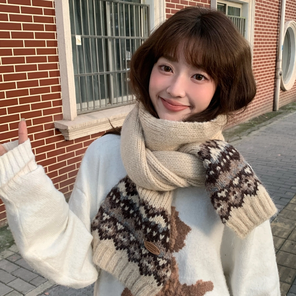 G0009 森林密碼緹花毛線針織圍巾 | 雨朵防水包包專賣店 G0009 森林密碼緹花毛線針織圍巾 | 雨朵防水包包專賣店