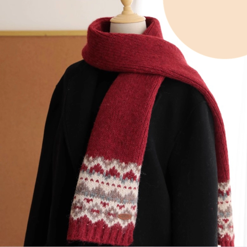 G0009 森林密碼緹花毛線針織圍巾 | 雨朵防水包包專賣店 G0009 森林密碼緹花毛線針織圍巾 | 雨朵防水包包專賣店