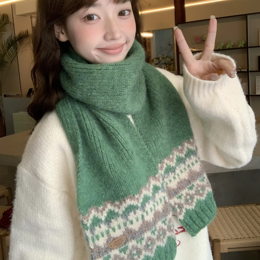 G0009 森林密碼緹花毛線針織圍巾 | 雨朵防水包包專賣店 G0009 森林密碼緹花毛線針織圍巾 | 雨朵防水包包專賣店