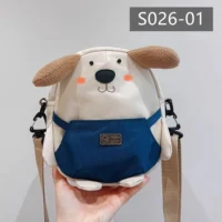 S026-01 奶油藍吊帶狗
